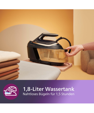 PHILIPS PSG6064/80 Serie PerfectCare 6000 Dampfbügelstation (2400 Watt, 8 bar)