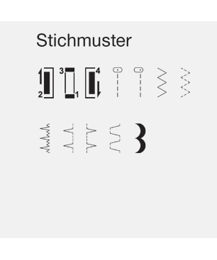 BERNETTE Sew & Go 1 Nähmaschine (1 (4-Stufen))