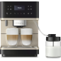 MIELE CM 6360 MilkPerfection Kaffeevollautomat Obsidianschwarz/CleanSteelMetallic