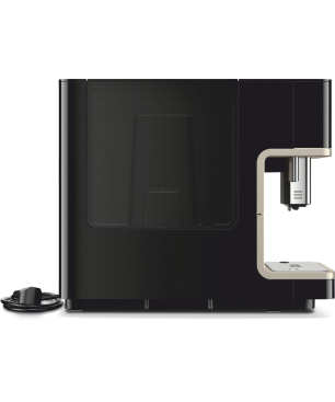 MIELE CM 6360 MilkPerfection Kaffeevollautomat Obsidianschwarz/CleanSteelMetallic