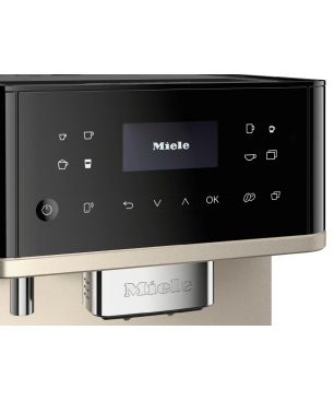 MIELE CM 6360 MilkPerfection Kaffeevollautomat Obsidianschwarz/CleanSteelMetallic