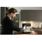 MIELE CM 6360 MilkPerfection Kaffeevollautomat Obsidianschwarz/CleanSteelMetallic