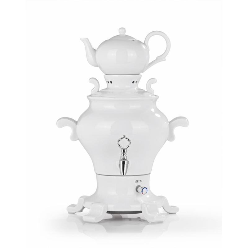 BEEM Odette Blanc Samowar, Teeautomat, Teemaschine (1800 Watt, )