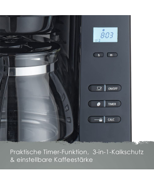 MELITTA AromaFresh 1021 Kaffeemaschine schwarz