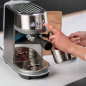 SAGE APPLIANCES SES450BSS4EEU1 THE BAMBINO EDELSTAHL Espressomaschine Gebürsteter Edelstahl