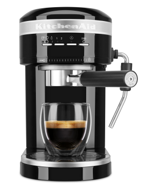 KITCHENAID 5KES6503EOB ARTISAN Espressomaschine Onyx Schwarz