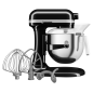 KITCHENAID 5KSM70JPXEOB Küchenmaschine Onyx Schwarz (Rührschüsselkapazität: 6,6 Liter, 375 Watt)