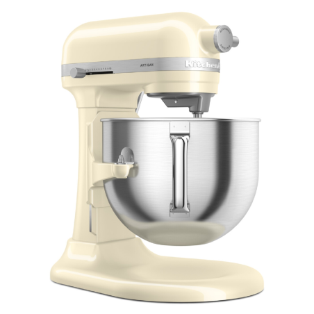 KITCHENAID Artisan 6,6 Liter - 5KSM70SHXEAC Küchenmaschine Creme (Rührschüsselkapazität: 6,6 Liter, 375 Watt)