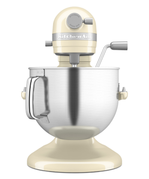 KITCHENAID Artisan 6,6 Liter - 5KSM70SHXEAC Küchenmaschine Creme (Rührschüsselkapazität: 6,6 Liter, 375 Watt)