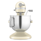 KITCHENAID Artisan 6,6 Liter - 5KSM70SHXEAC Küchenmaschine Creme (Rührschüsselkapazität: 6,6 Liter, 375 Watt)