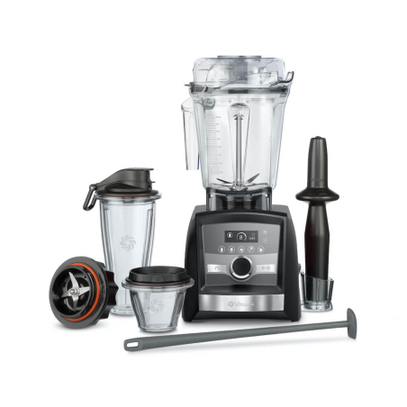 VITAMIX ASCENT A3500i Bundle Standmixer Graphite (1400 Watt, 2 Liter)