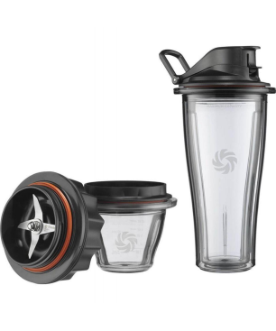 VITAMIX ASCENT A3500i Bundle Standmixer Graphite (1400 Watt, 2 Liter)