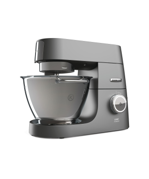 KENWOOD KVC 7300 S CHEF TITANIUM Küchenmaschine Silber (Rührschüsselkapazität: 4,6 Liter, 1500 Watt)
