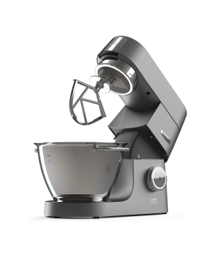 KENWOOD KVC 7300 S CHEF TITANIUM Küchenmaschine Silber (Rührschüsselkapazität: 4,6 Liter, 1500 Watt)