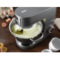 KENWOOD KVC 7300 S CHEF TITANIUM Küchenmaschine Silber (Rührschüsselkapazität: 4,6 Liter, 1500 Watt)