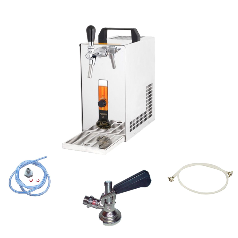 ICH-ZAPFE Set - Bier Zapf. PYGMY 20/K 1- ltg 20 L/h - Zapfkopf: ohne - Set Zapfanlage