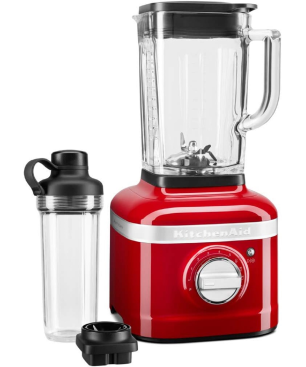 KITCHENAID K400 Sparpaket 5KSB4034ECA Standmixer Liebesapfel Rot (1200 Watt, 1.4 Liter)