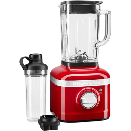 KITCHENAID K400 Sparpaket 5KSB4034ECA Standmixer Liebesapfel Rot (1200 Watt, 1.4 Liter)