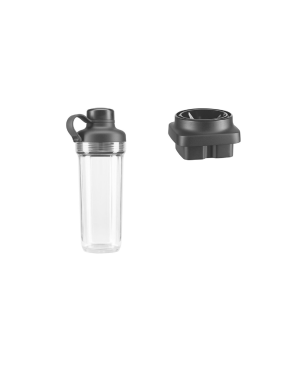 KITCHENAID K400 Sparpaket 5KSB4034ECA Standmixer Liebesapfel Rot (1200 Watt, 1.4 Liter)