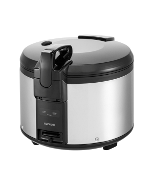 CUCKOO SR-4600 Reiskocher (1360 Watt, Schwarz/Silber)