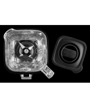 KITCHENAID 5KSB4026EOB K400 ARTISAN ONYX SCHWARZ Standmixer Onyx (1200 Watt, 1.4 Liter)