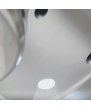 HEINRICHS HKM 8110 Küchenmaschine Silber (Rührschüsselkapazität: 11 Liter, 1800 Watt)