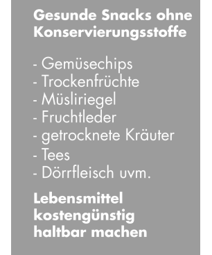 GASTROBACK 46603 Design Max Dörrautomat (900 Watt)