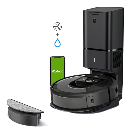IROBOT Roomba Combo i8 (i8178) Saugroboter Charcoal