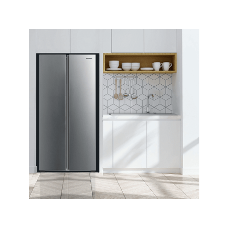 COMFEE RCS609IX1 Side-by-Side (F, 1775 mm hoch, Inox)