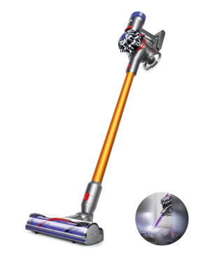 DYSON V8 Absolute+, inkl. LED Fugendüse Stielsauger, Batteriebetrieb, 425 Watt