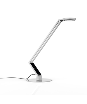 LUCTRA Table Radial Schreibtischleuchte, Weiß
