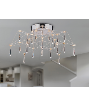 NÄVE LEUCHTEN ARANEUS LED Deckenleuchte Warmweiss