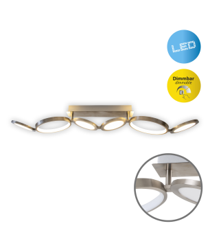 NÄVE LEUCHTEN STELARI LED Deckenleuchte Warmweiss