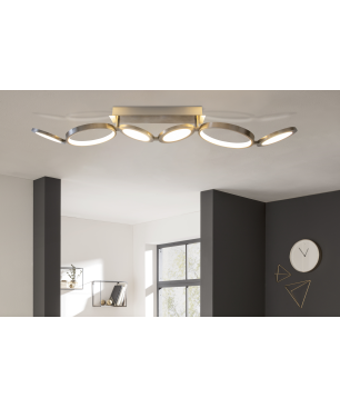 NÄVE LEUCHTEN STELARI LED Deckenleuchte Warmweiss