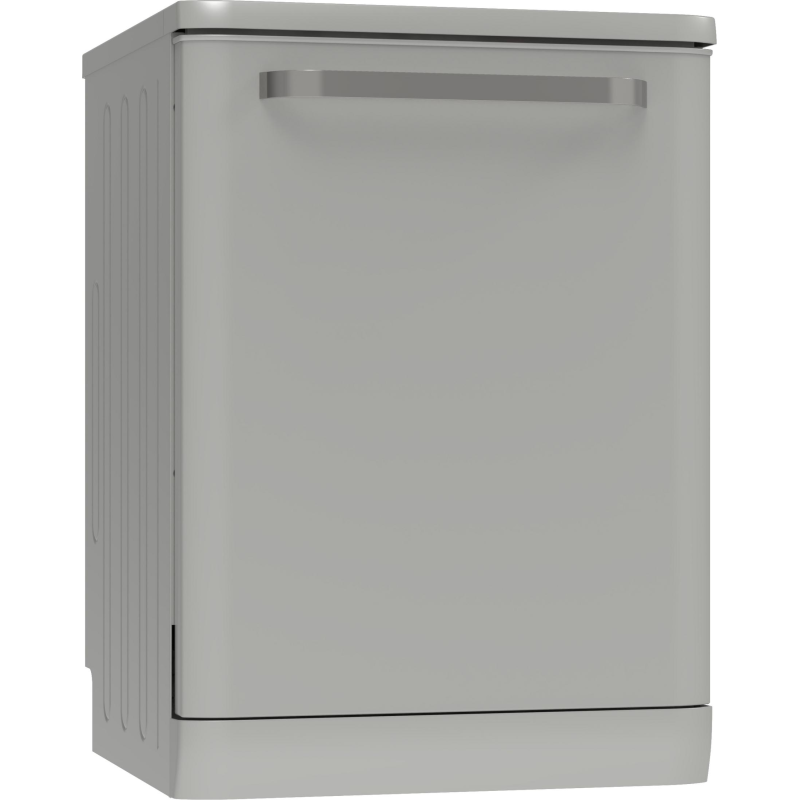 SHARP QW-I23F47ES-DE Retro Geschirrspüler (Freistehend mit Unterbaumöglichkeit (Besteckkorb, 600 mm breit, 47 dB (A), E)
