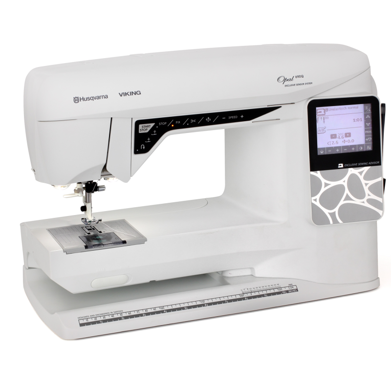 HUSQVARNA VIKING Opal 690Q Nähmaschine Weiß