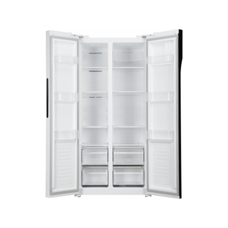 WOLKENSTEIN SBS500A IX Side-by-Side (E, 178 cm hoch, Inox)