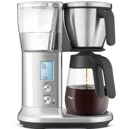 SAGE SDC400BSS4EEU1 The Precision Brewer Glass Kaffeemaschine Silber