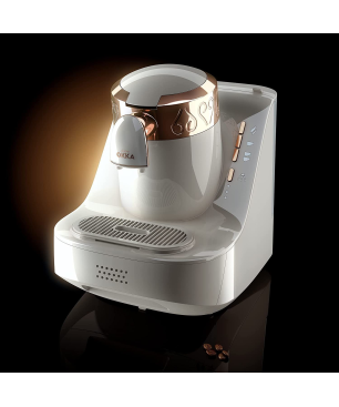 ARZUM 710W Kaffeekanne Kaffeemaschine Weiß