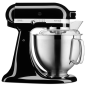 KITCHENAID Artisan 4,8 Liter - 5KSM185PSEOB Küchenmaschine Onyx Schwarz (300 Watt)