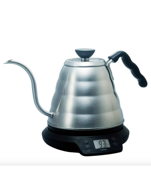 HARIO Buono Pro EVT-80E Wasserkocher, Silber