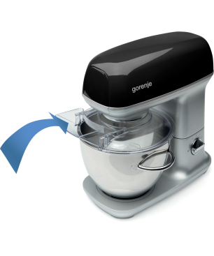 GORENJE MMC1000RLBK Küchenmaschine Schwarz (1000 Watt)