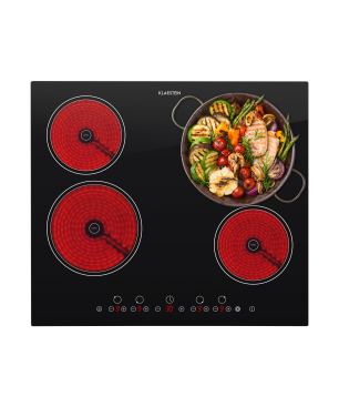 KLARSTEIN Virtuosa Keramikkochfeld Einbauherd (Kochfelder: 4)