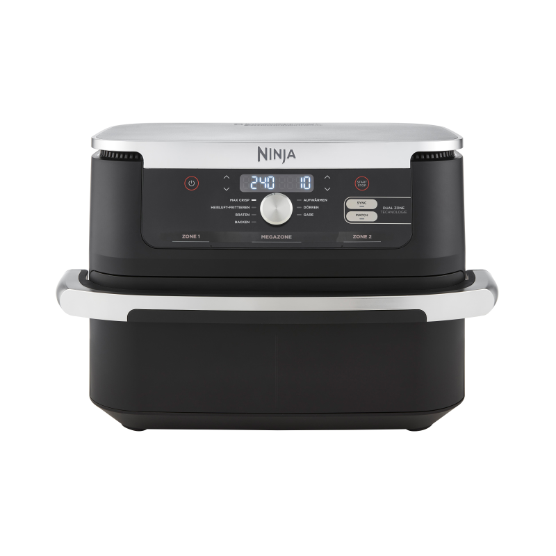NINJA AF500DE Foodi Flex Drawer Heißluftfritteuse 2470 Watt Schwarz