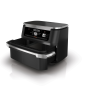 NINJA AF500DE Foodi Flex Drawer Heißluftfritteuse 2470 Watt Schwarz