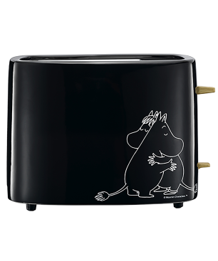 MELISSA 19140003 Toaster Schwarz (875 Watt, Schlitze: 2)