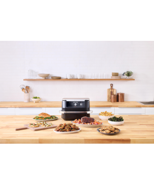 NINJA AF500DE Foodi Flex Drawer Heißluftfritteuse 2470 Watt Schwarz