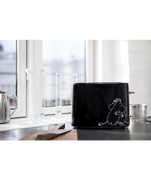 MELISSA 19140003 Toaster Schwarz (875 Watt, Schlitze: 2)