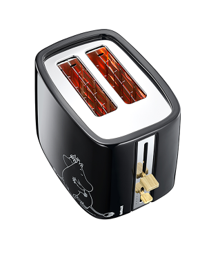 MELISSA 19140003 Toaster Schwarz (875 Watt, Schlitze: 2)