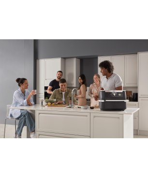 NINJA AF500DE Foodi Flex Drawer Heißluftfritteuse 2470 Watt Schwarz